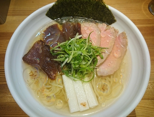 「【夏季限定】鮪塩冷やし」@ラーメン 巌哲の写真