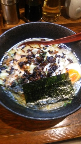 「あげねぎらうめん(だったと思う…)価格は失念」@らうめん しんかの写真