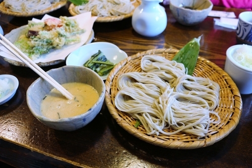 「とろろそば」@うずら家の写真