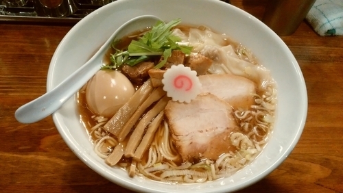 「特製中華ソバ」@中華ソバ 素和可の写真