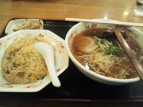 「ラーメン・チャーハンセット」@中華料理 和の写真