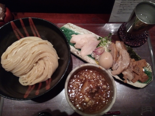 「特製つけ麺」@つけ麺 繁田の写真