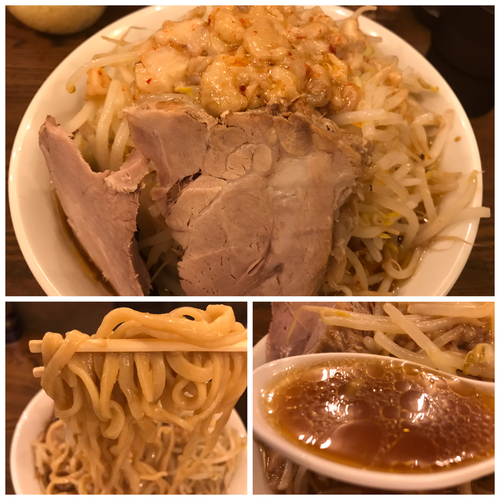 「らーめん 780円 200g ヤサイアブラ」@高木のぶぅの写真
