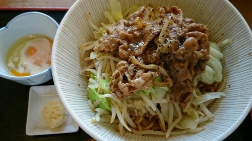 「【ガツ盛り限定】スタミナJiRoまぜそば ￥850」@和風らーめん 凪の写真