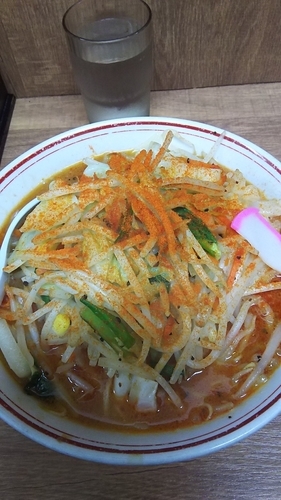 「激辛タンメン大盛り」@トナリ 木場店の写真