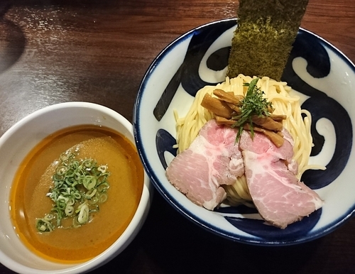 「濃厚海老つけ麺」@木曜日の志奈田の写真