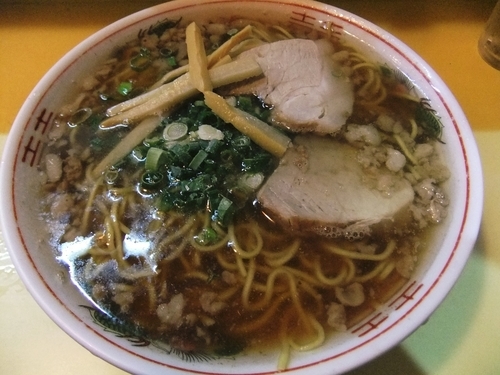 「中華そば（並）（550円）」@つたふじ 本店の写真