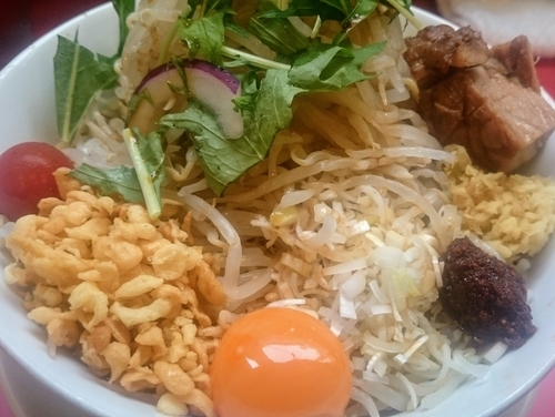 「冷やしまぜ（限定）」@用心棒の写真