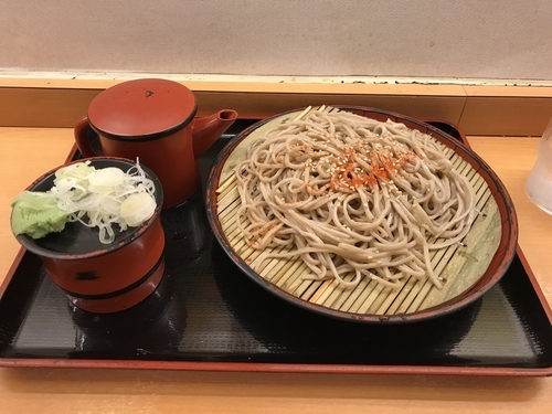 「もりそば 290円」@かのや 新宿西口店の写真