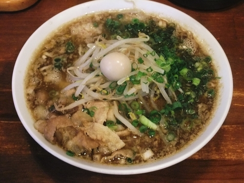 「【限定】さんまカレー（ラーメン）（1,050円）」@らーめん ふじもとの写真