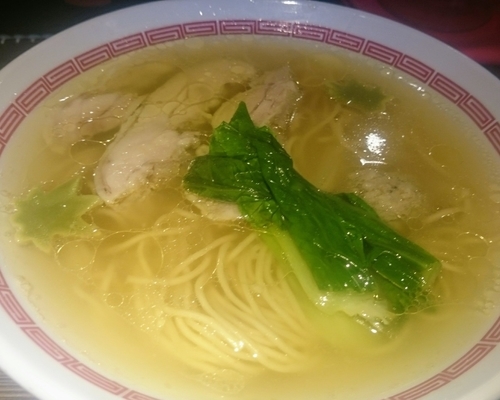 「鶏塩ショウガラーメン」@らあめん 広の写真