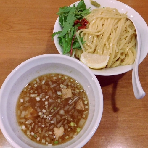 「塩つけめん 大（大盛同額 800円）」@つけめん桜坂の写真