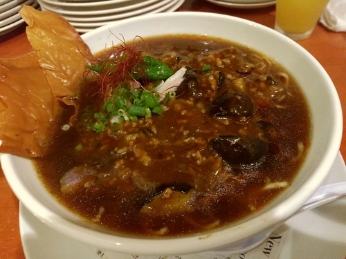 「秋茄子の四川風麻婆仕立て(並盛・170g)916円」@らあめんはうす成吉思汗 Navajo Whiteの写真