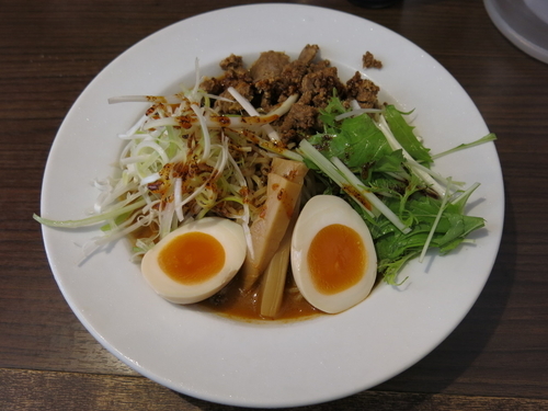 「冷やし担々麺(夏期限定)：880円」@横浜家系ラーメン 稲田家の写真