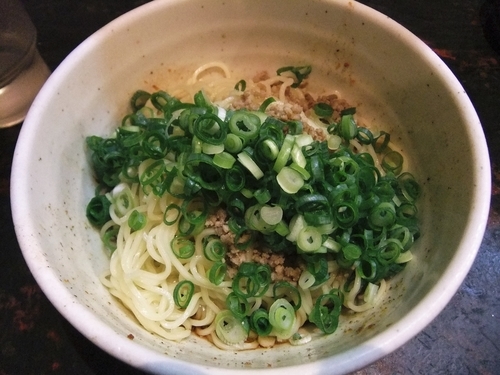 「汁なし担々麺（530円）」@きさくの写真