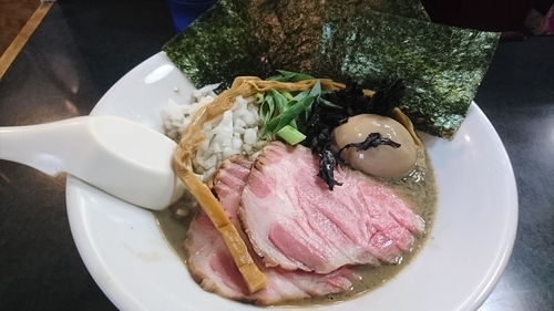 「特製濃厚そば」@麺処 晴の写真