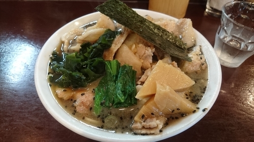 「【肉の日限定】五ノ神的ポークラーメン」@らーめん 五ノ神精肉店 煮干し編の写真