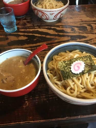「つけ麺 赤 大盛」@中華そば 螢の写真
