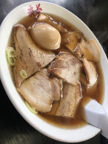 「チャーシュー麺」@喜多方ラーメン 来夢 会津若松駅前店の写真