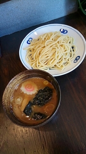 「つけ麺（並）７５０円」@まつおぶしの写真