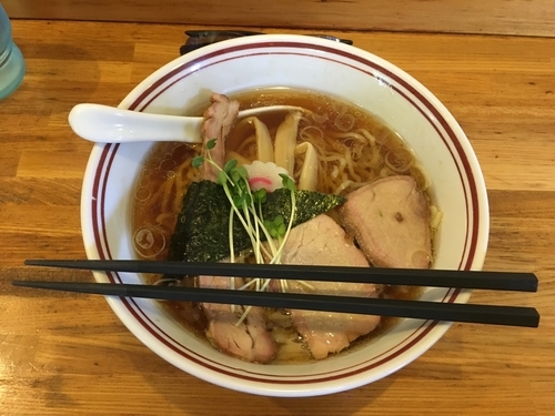 「中華そば」@白河手打ち中華 孫市の写真