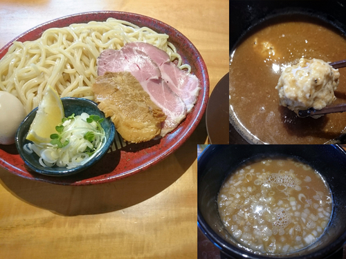 「特製つけそば」@國分ラーメン食堂の写真