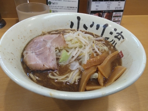 「らーめん中盛り」@創作らーめん 小川流 二本松店の写真