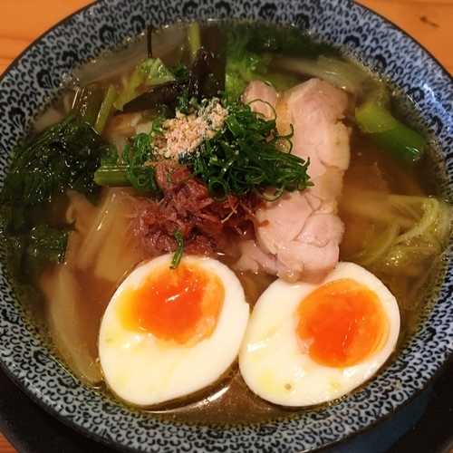 「特製とりそば2」@とりそば ささの写真