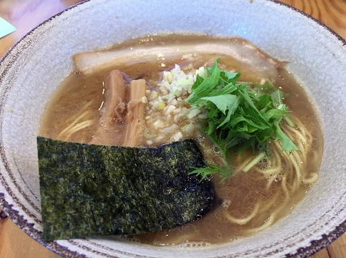 「芳醇らーめん細麺（780円）」@麺屋くおん 上里店の写真