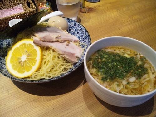 「特製　清湯つけそば　１１００円off→７００円」@麺道楽 神楽やの写真