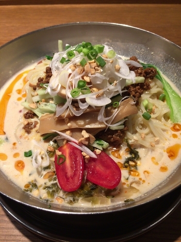 「限定 冷やし豆乳坦々麺 ¥880」@中華そば 二階堂の写真