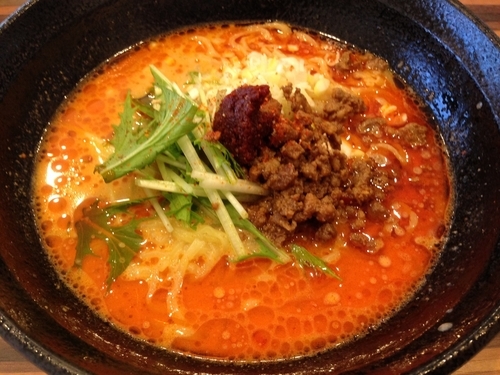 「【kokuu】担々麺　辛め　￥８００」@Chinese Dining 胡食 ~kokuu~の写真