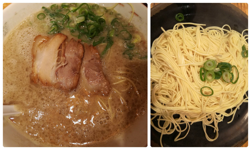 「シロマルベース＋替え玉」@一風堂 大森店の写真