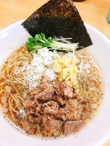 「背脂煮干しラーメン」@宮二郎の写真