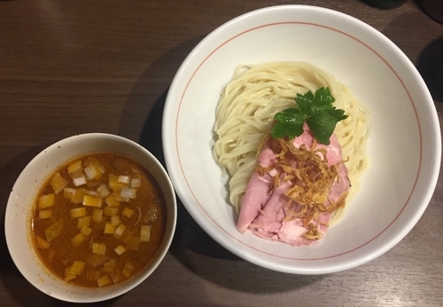 「大人のカレーつけ麺1000円+ハートランド500円」@八咫烏の写真