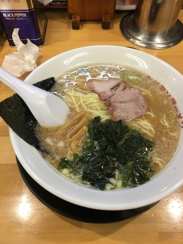 「醤油ラーメン（540¥）」@ラーメンショップ椿 玉川店の写真