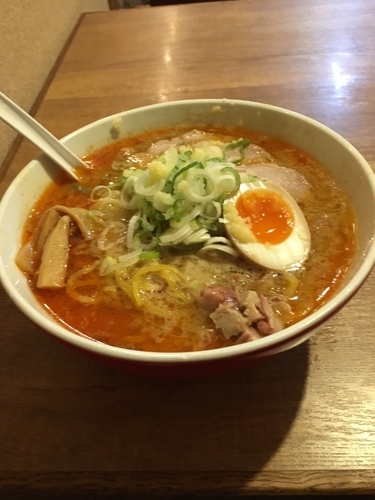 「コク辛味噌ラーメン」@大島の写真