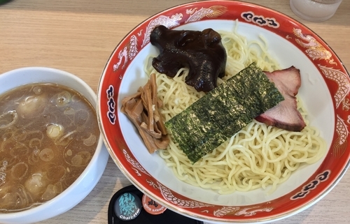 「つけそばワンタン3個入（￥900）」@支那ソバ すずきの写真