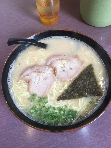 「ラーメン(大盛り)590＋120円」@らーめんの力麺 山内店の写真