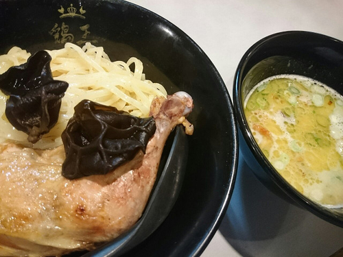「鶏王つけ麺」@鶏王けいすけ 秋葉原店の写真