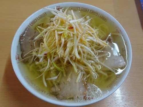 「ネギラーメン（850円）」@坂内食堂 喜多方本店の写真