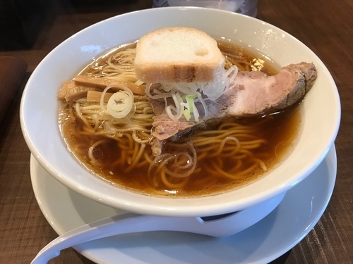 「煮干中華そば あっさり 680円」@中華そば まるたけの写真