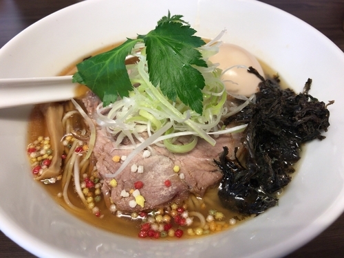 「味玉白醤油そば900円」@花笑み中華そば かれんの写真