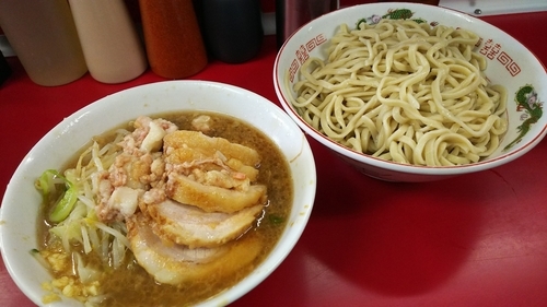 「つけ麺 豚入り」@ラーメン二郎 湘南藤沢店の写真