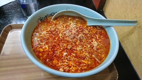 「タンタンメン+中辛」@元祖ニュータンタンメン本舗 東神奈川店の写真