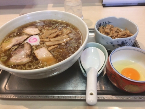 「中華麺(玉子+メンマ)」@永福町大勝軒の写真