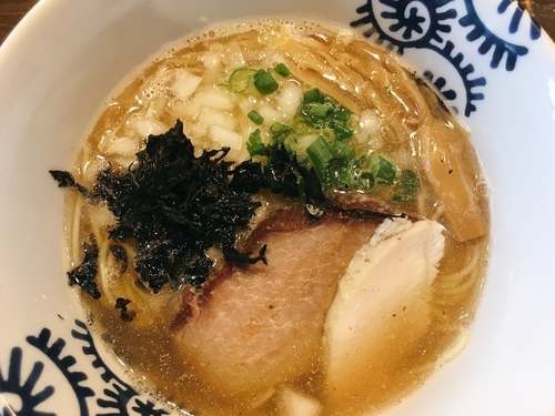 「【限定】煮干そば 780円」@特級鶏蕎麦 龍介の写真