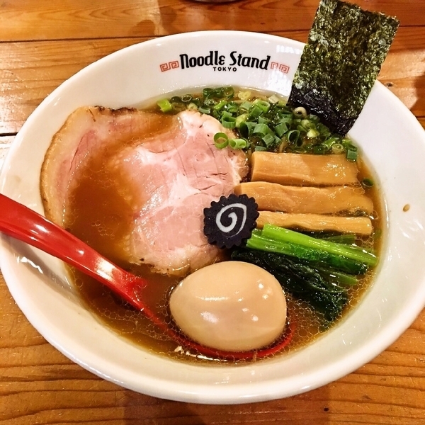味玉kuroshio煮干ラーメン
