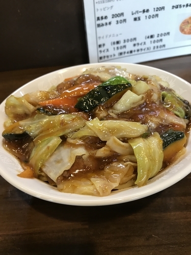 「スタミナ冷やし（大盛）」@スタミナラーメン がむしゃの写真