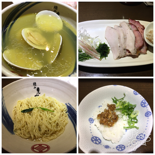 「【限定】 薬涼潮つけそば  最終提供日特別版」@麺や 虎徹の写真